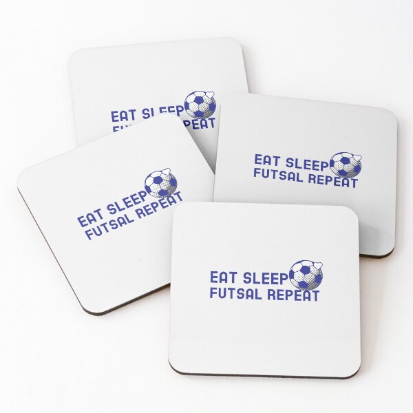 Item preview, Eat sleep futsal repeat designed and sold by art-fox.