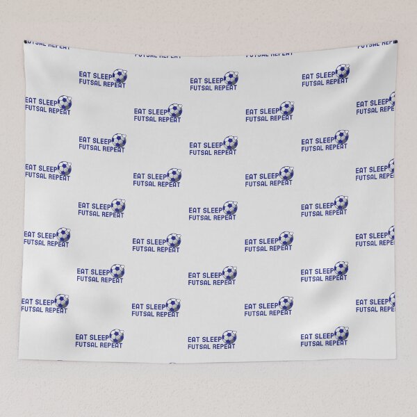 Item preview, Eat sleep futsal repeat designed and sold by art-fox.