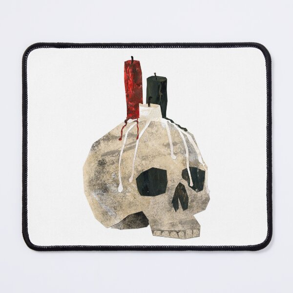 Item preview, Candles on a skull designed and sold by BabbanGaelg.