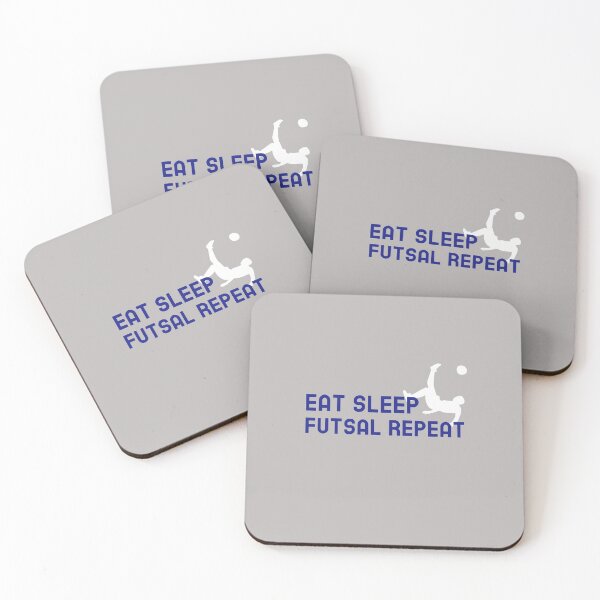 Item preview, Eat sleep futsal repeat designed and sold by art-fox.