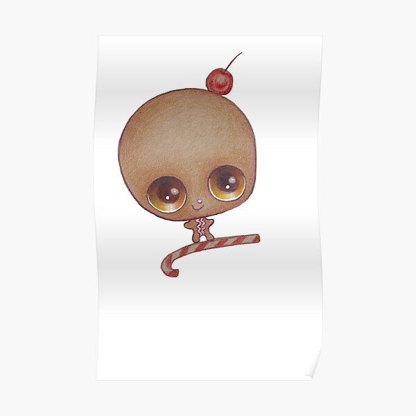 gingerbread man Poster