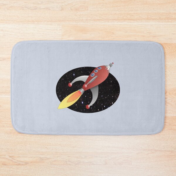 Item preview, Cartoon rocket - space travel   designed and sold by CANFREEDOMCYCLE.