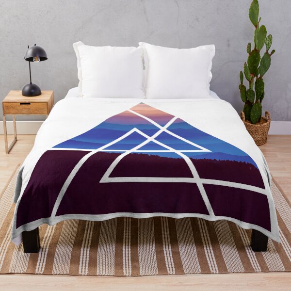 Item preview, Sunrise Mountains Sacred Geometry designed and sold by Ukiyo Sumi.