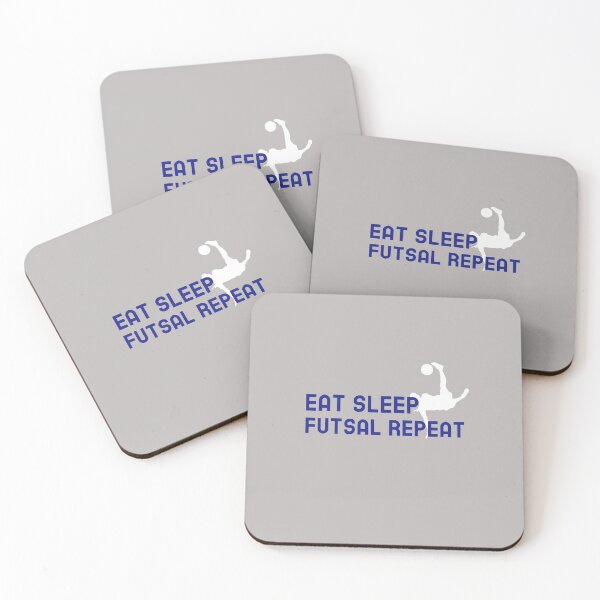 Item preview, Eat sleep futsal repeat designed and sold by art-fox.