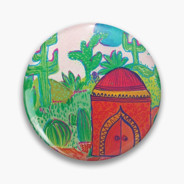 Item preview, Fantasy desert landscape illustration designed and sold by CrackPotByCPS.