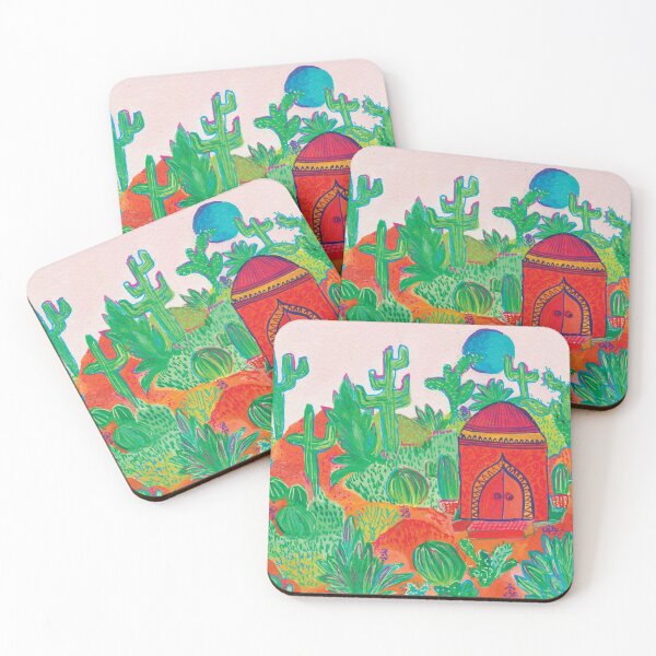 Item preview, Fantasy desert landscape illustration designed and sold by CrackPotByCPS.