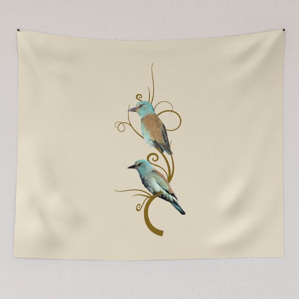 Item preview, European roller - migratory birds in Kenya / Africa designed and sold by TShirtsundMehr.