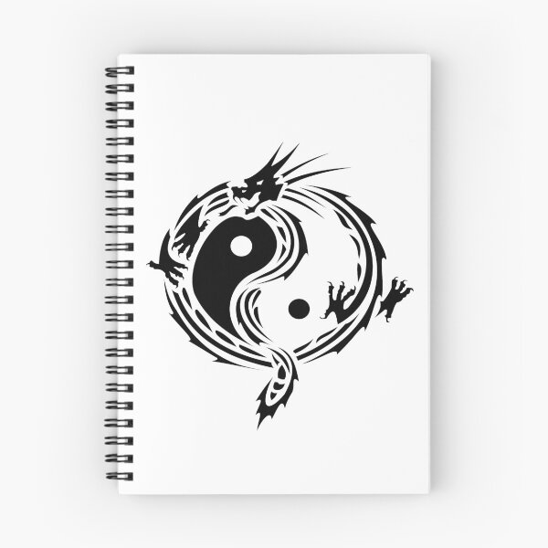 Item preview, Martial Arts Gym Fighter Yin Yang Dragon designed and sold by thecooltable.
