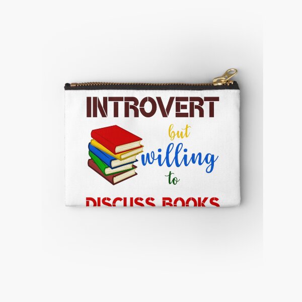 Aperçu de l'œuvre Copie de Introverti mais disposé à discuter de livres créée et vendue par beefrancky.