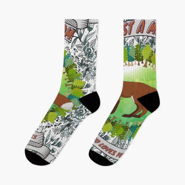 Item preview, Just a mom who loves foxes - Colorful compositions, art and animals, funny drawings designed and sold by AdvanceDesign.