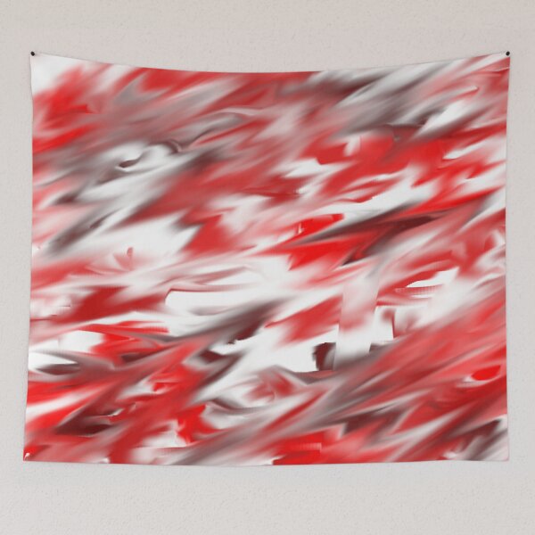 Item preview, New mm Abstract52 (Remind Red River During Winter) designed and sold by SelfUpgrade.