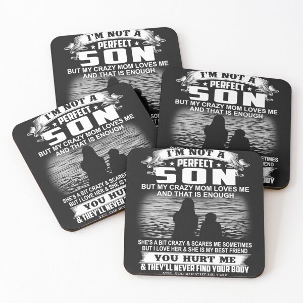 Item preview, Im Not A Perfect Son But My Mom Loves  designed and sold by CANFREEDOMCYCLE.