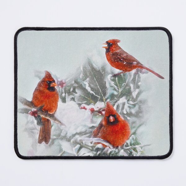 Item preview, Christmas Cardinals designed and sold by nikkiart54.
