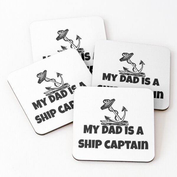 Item preview, My Dad Is A Ship Captain  designed and sold by CANFREEDOMCYCLE.