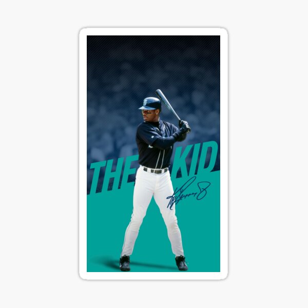 Ken Griffey Jr, Baseball Mens #24 Sticker for Sale by Marzouqi