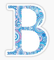 Letter B Sticker