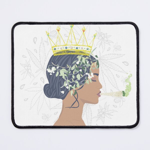 Item preview, Spiritual Stoner Queen | Smart Successful Stoner | We Are The Universe designed and sold by AlfaEcho.