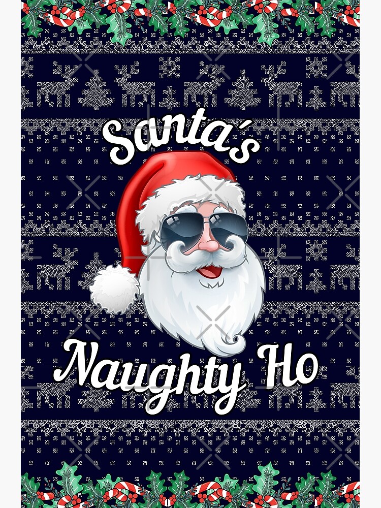 Ho Ho F*cking Ho! Santa Christmas Card - Unique Gifts - Offensive
