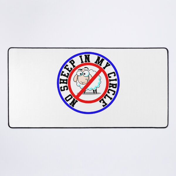 Item preview, No Sheep In My Circle Unique Design designed and sold by TeesForTheWorld.