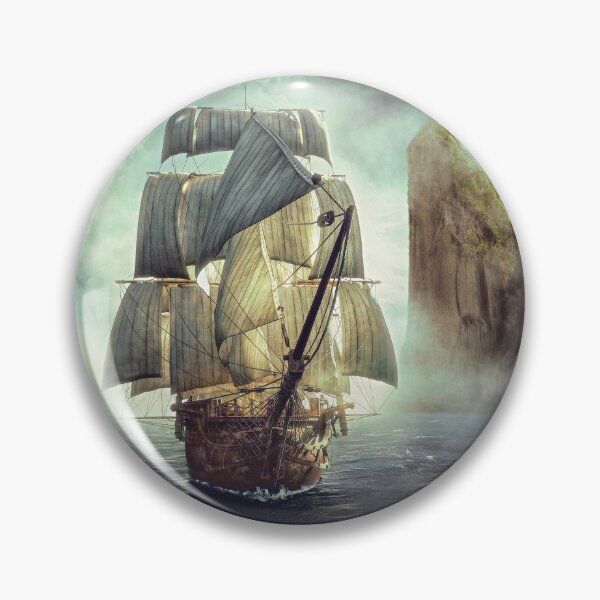Item preview, Pirate Ship Scene designed and sold by nikkiart54.