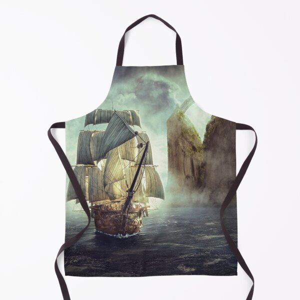 Item preview, Pirate Ship Scene designed and sold by nikkiart54.
