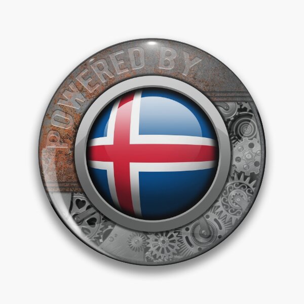 Item preview, Iceland Steampunk Engine Powered By Icelandic National Pride designed and sold by onicon.