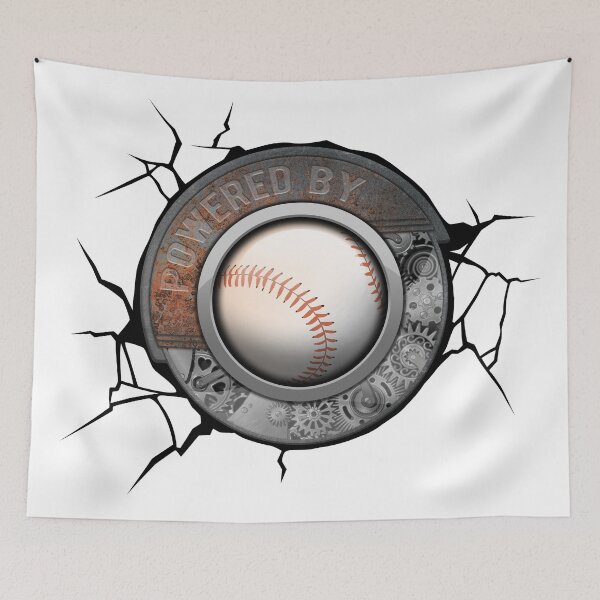 Item preview, Steampunk Engine Powered By Baseball Sport Passion designed and sold by onicon.