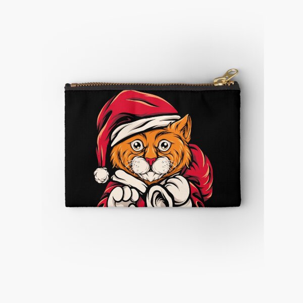 Item preview, Cute Cat With Santa Cape designed and sold by DAFIN.