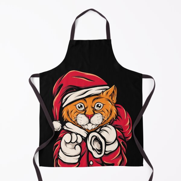 Item preview, Cute Cat With Santa Cape designed and sold by DAFIN.