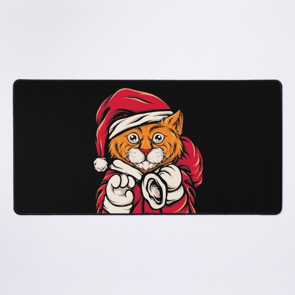 Item preview, Cute Cat With Santa Cape designed and sold by DAFIN.