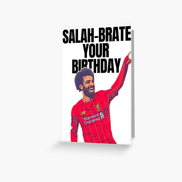 Vista previa del artículo con la obra «Salah-Brate tu cumpleaños», diseñado y vendido por Olivia's Doodle Den.