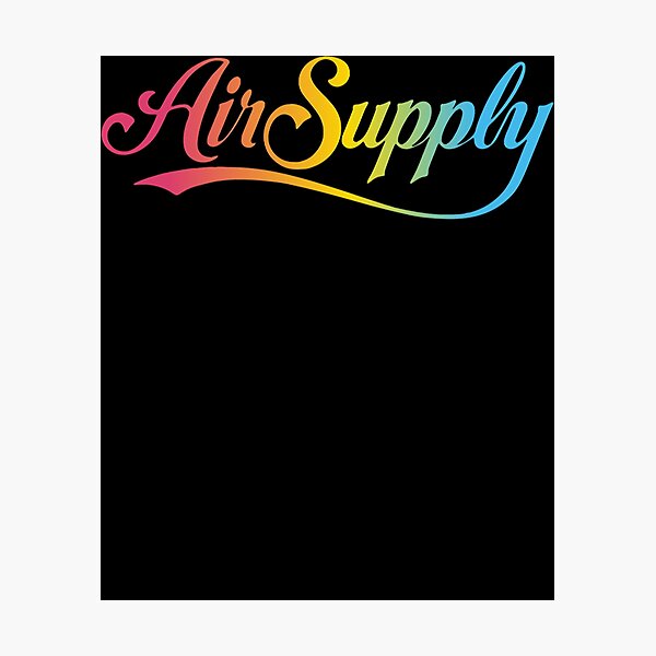 Item preview, Lover Gifts Logo Air Supply Rainbow Text Cool Gift designed and sold by Aurorebrekke.