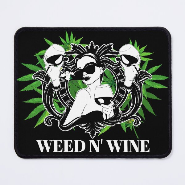 Item preview, Weed and Wine | Smart Successful Stoner | We Are The Universe designed and sold by AlfaEcho.