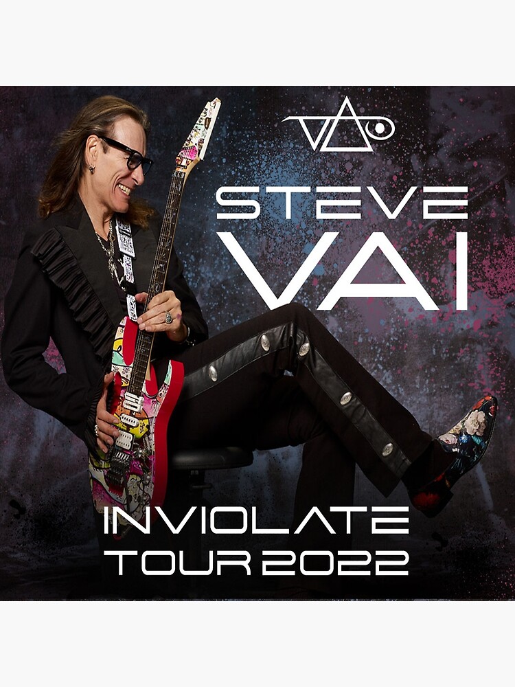inviolate tour steve vai world tour 2021 2022 | Poster