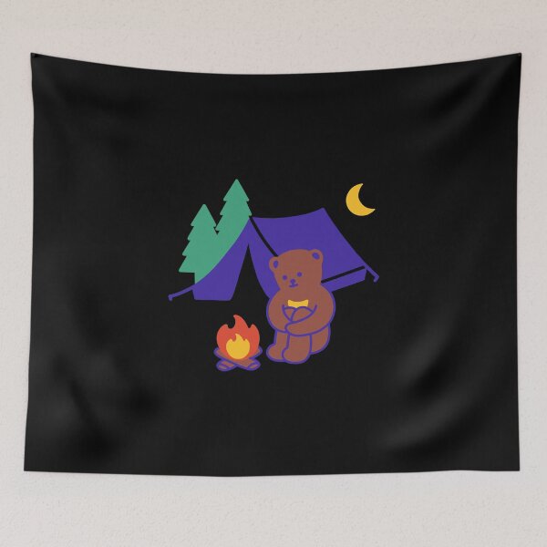 Item preview, Campfire bear  designed and sold by commondreamer.