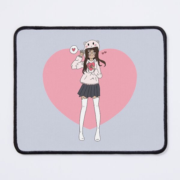 Item preview, Asian Love Heart Anime Girl designed and sold by STUDIO-72.