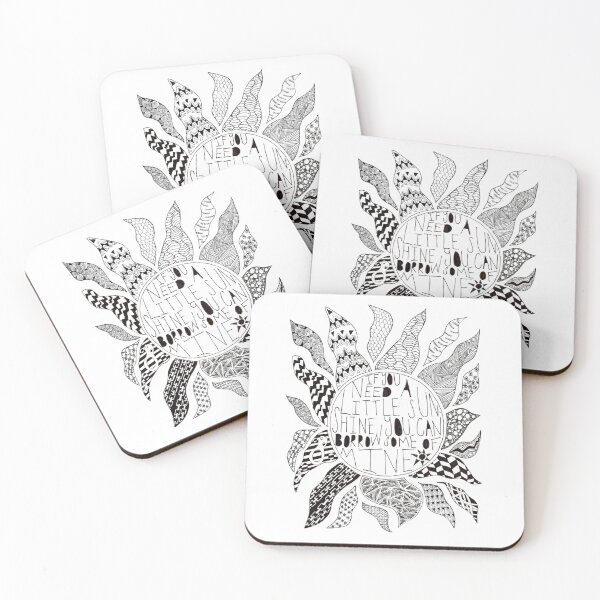 Item preview, TFB Sunshine Zentangle   designed and sold by BorderLes.