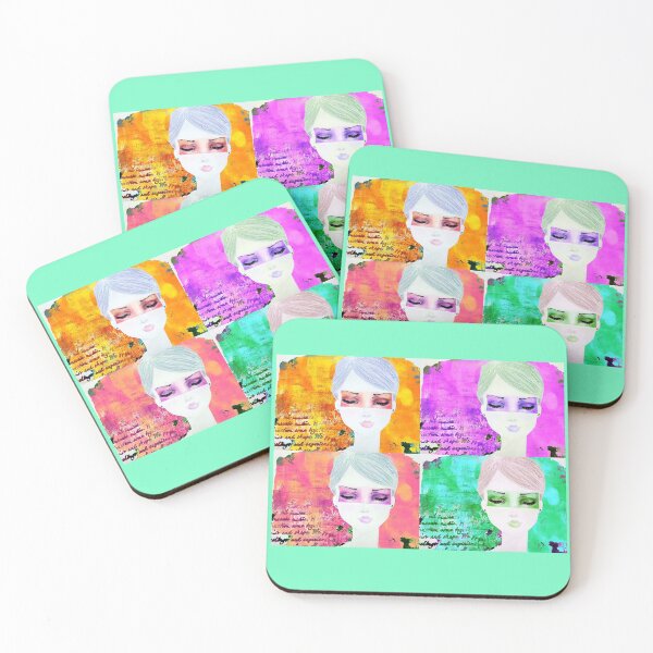 Item preview, "Life is untweetable" cute female face by CoolCleverCute designed and sold by CoolCleverCute.