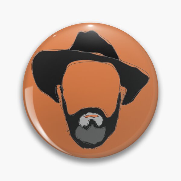 Item preview, Bearded Man with a hat designed and sold by ciaobebo.