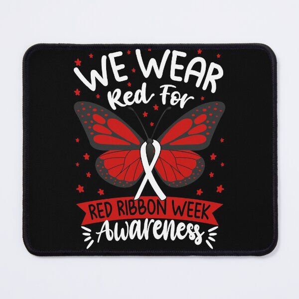 Item preview, We Wear red For Red Ribbon Week Awareness designed and sold by shirtscom.