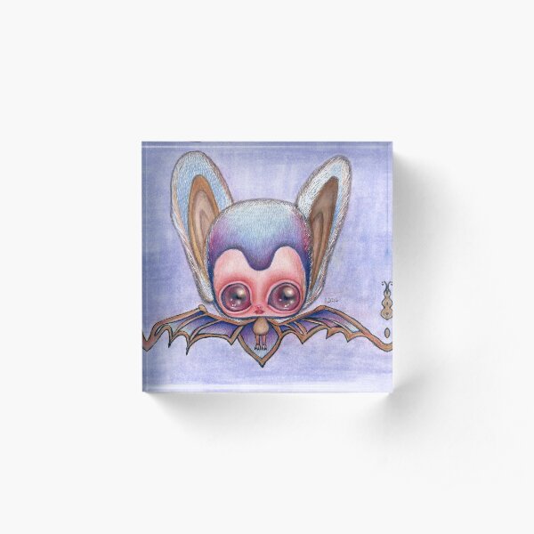 bat Acrylic Block