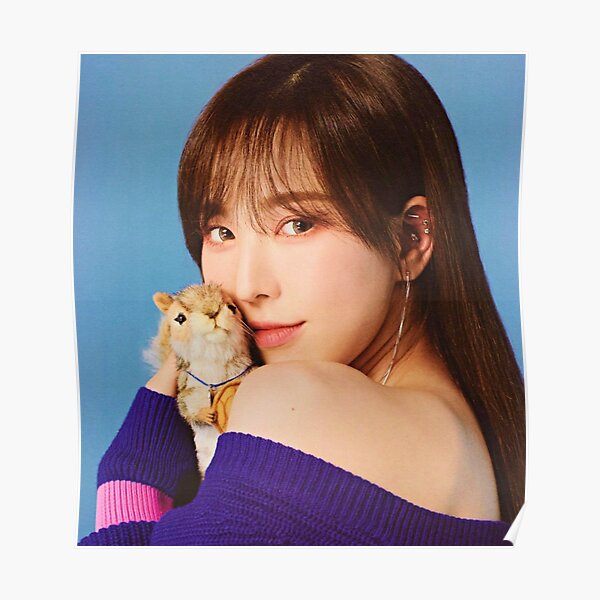 RED VELVET WENDY WITH SQUIRREL Poster