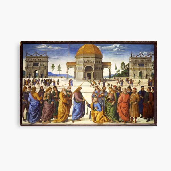 Delivery of the Keys Canvas Print