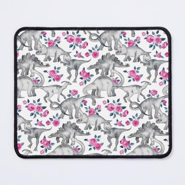 Item preview, Dinosaurs and Roses – white designed and sold by micklyn.