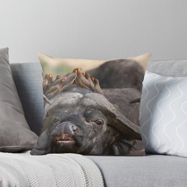 Item preview, African buffalo with maggot chopper designed and sold by Ingo Gerlach.