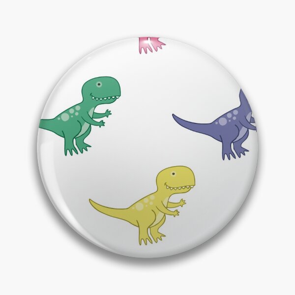Aperçu de l'œuvre couleurs de dinosaures créée et vendue par HeyLemon.