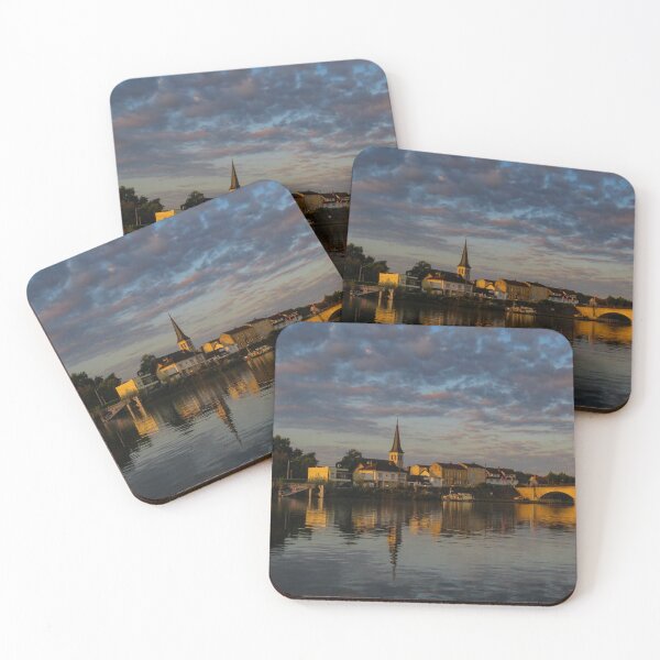 Item preview, Sunrise over Losne Town designed and sold by Ann Biddlecombe.