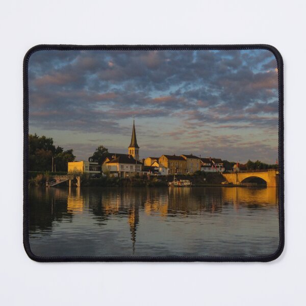 Item preview, Sunrise over Losne Town designed and sold by Ann Biddlecombe.