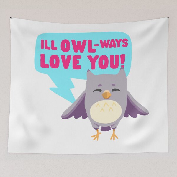 Item preview, Always and Forever I Love You Pun Love Phrases designed and sold by StickerbashCo.