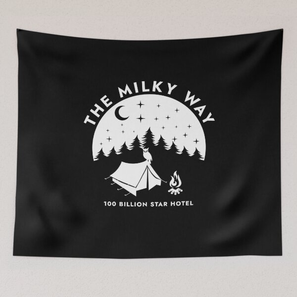 Item preview, Milky Way Galaxy Billion Star Hotel Outdoors Camping  designed and sold by The Junto Shop.